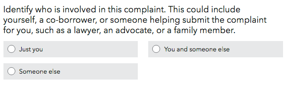 Consumer Financial Protection Bureau Complaint Step 5